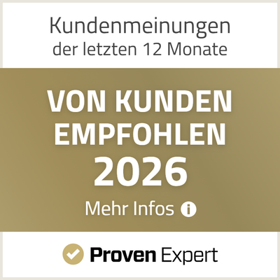 Von Kunden empfohlen 2026 – Proven Expert